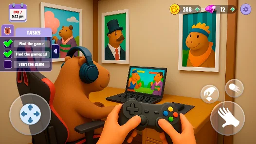Capybara Simulator: A Virtual Pet Game
