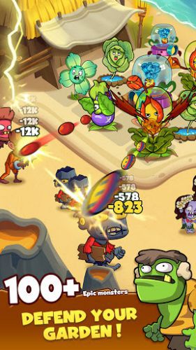 Zombie Defense - Plants War zombie elimination action