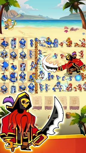 Merge Towers – Kingdom Defense MOD Free Rewards