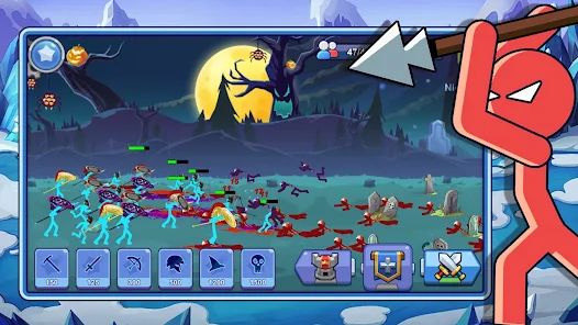 Stickman Empire: Strategy War gameplay screenshot