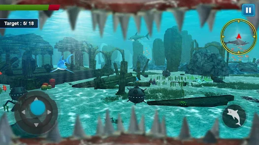 Angry Shark Sim