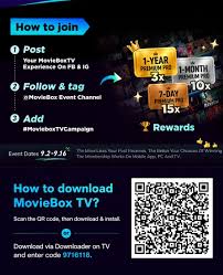🎉 Want to win a year of MovieBoxTV Premium Pro membership valued at $17.99? Round 2 is now live! 🚨 HOW TO ENTER 1. Post your MovieBoxTV review on Facebook and Instagram 2. Follow and tag us @