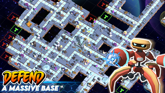 Game Visuals from Monster Tiles TD: Tower Wars