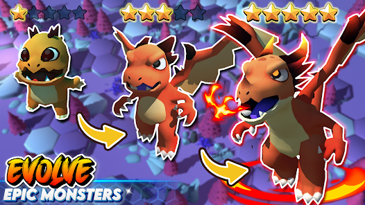 Game Visuals from Monster Tiles TD: Tower Wars