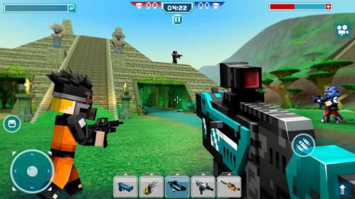 Tank upgrades in Blocky Cars