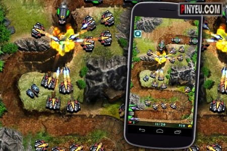 Download Galaxy Defense tower defense game at no cost