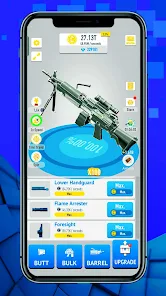 Idle Guns 3D Gameplay Image