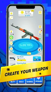 Idle Guns 3D - Clicker Game Illustration