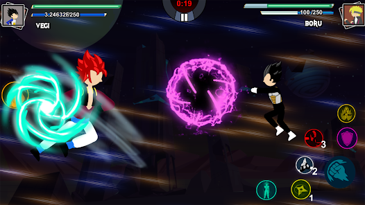Stickman Dragon Shadow Legend gameplay screenshot