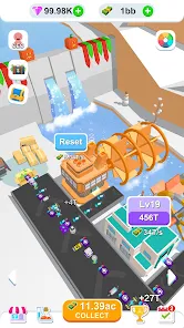 Idle Aqua Generator game screenshot