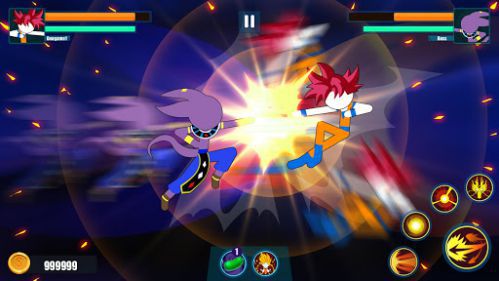 Stick Fight Dragon Goku character game