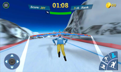 3D snowboarding game