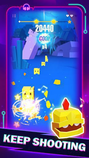 Beat Shooter energetic rhythm gaming experience