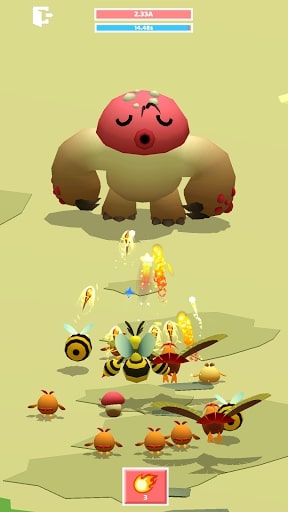Merge Monster Evolution increased damage