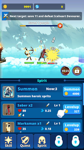Last Frozen: Idle RPG Survival on ApkMod