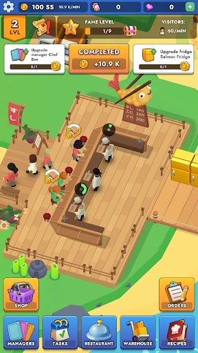 Fish Dish Inc: Seafood Tycoon ApkUnlimit