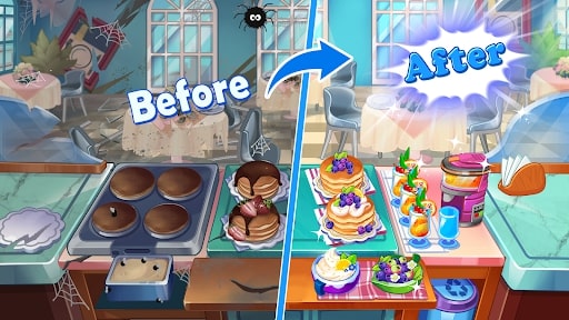 Rush Cooking: Craze Restaurant Unlimited Money MOD