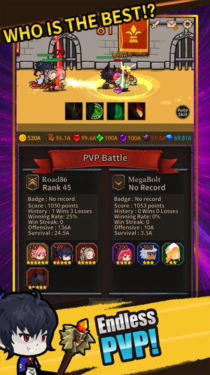 Infinity Heroes - IdleRPG Game