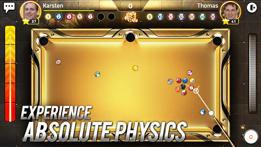 Pool Legends now supports a long aim line