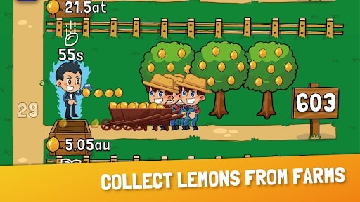 Idle Lemonade Tycoon Empire MOD – Unlimited shopping features