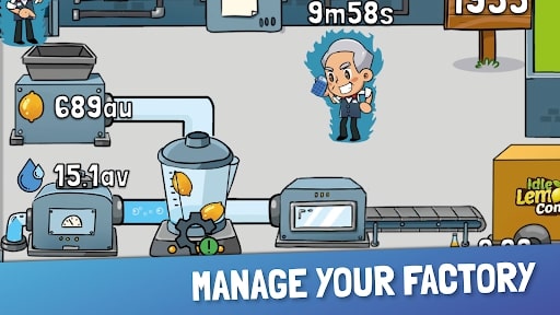 Idle Lemonade Tycoon Empire Money MOD – Unlimited real money MOD
