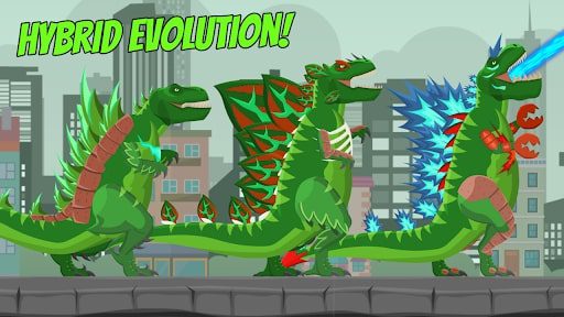 Hybrid Titan Rex: City Rampage MOD Immortality