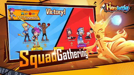 Hero Battle MOD unlimited diamonds