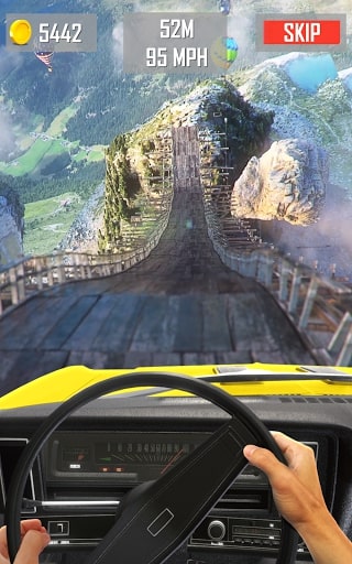 Experience the thrill of dramatic ramp driving