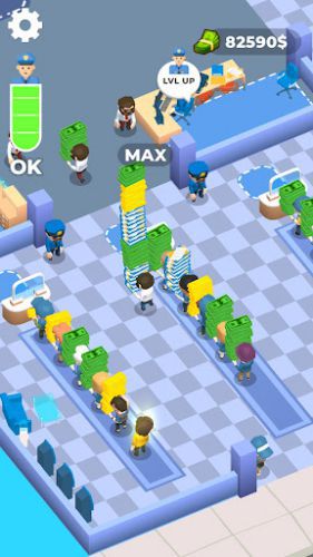 Idle business simulation Bank Job Idle Business
