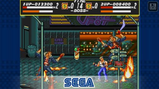 Streets of Rage Classic MOD removes ads