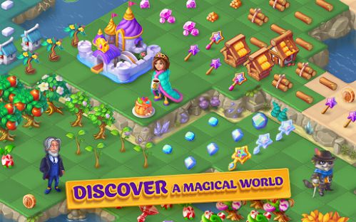 EverMerge Merge 3 Puzzle kingdom building