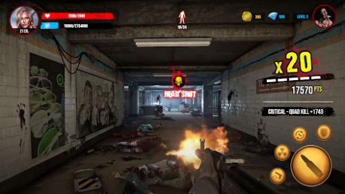 Call of Zombie Survival Games shooter game