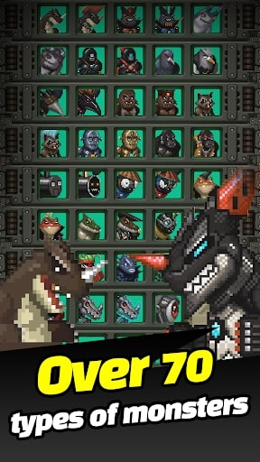 Latest Idle Monster game on ApkMod