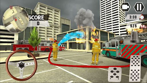 Fire Truck Driving Game Mod Menu