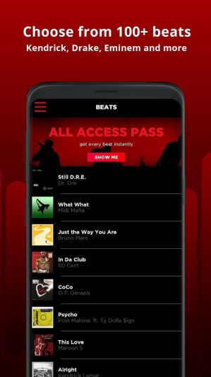 Complete AutoRap by Smule with all premium features unlocked