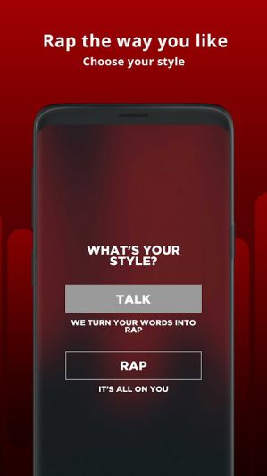 Rap music creation software