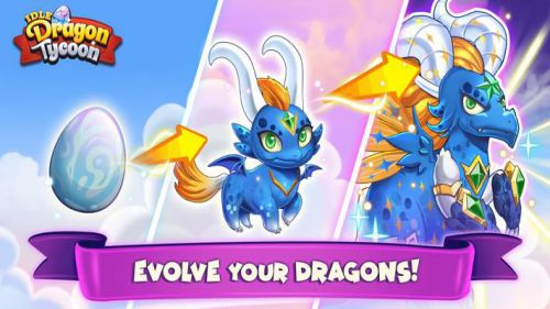 Idle Dragon Tycoon passive income generation