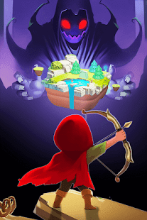 Bow Hero with wall-piercing arrow shots