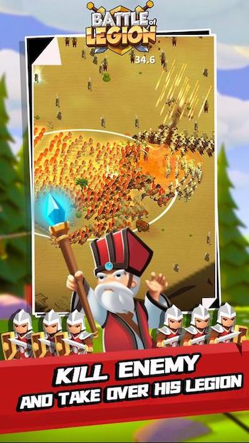 Battle of Legion mod full diamonds