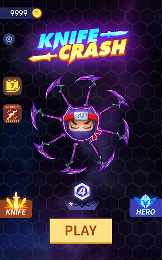 Download the Knives Crash hack version
