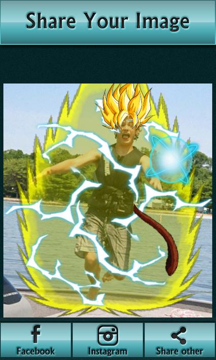 Get Super Saiyan Photo DBZ