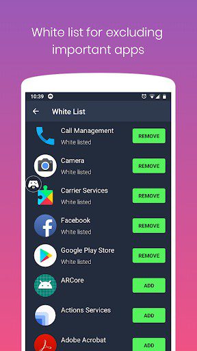App for reducing gaming lag