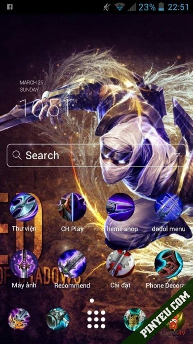Designing a League of Legends theme for Android: a guide