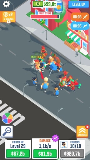 Idle Gang MOD is completely ad-free