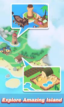 Desert island survival game