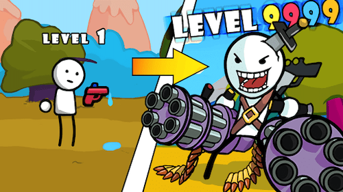 Download One Gun 2 Stickman MOD with plenty of gems