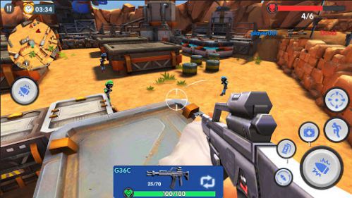 Equip heavy weapons in Stickman Critical Strike Ops