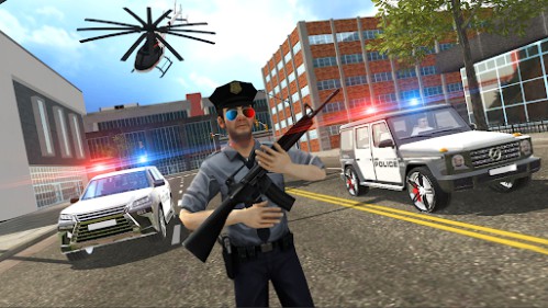 Download Police vs Gangsters 4×4 Offroad MOD APK