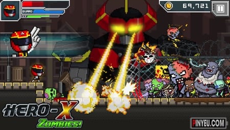 hero x zombies for mobile