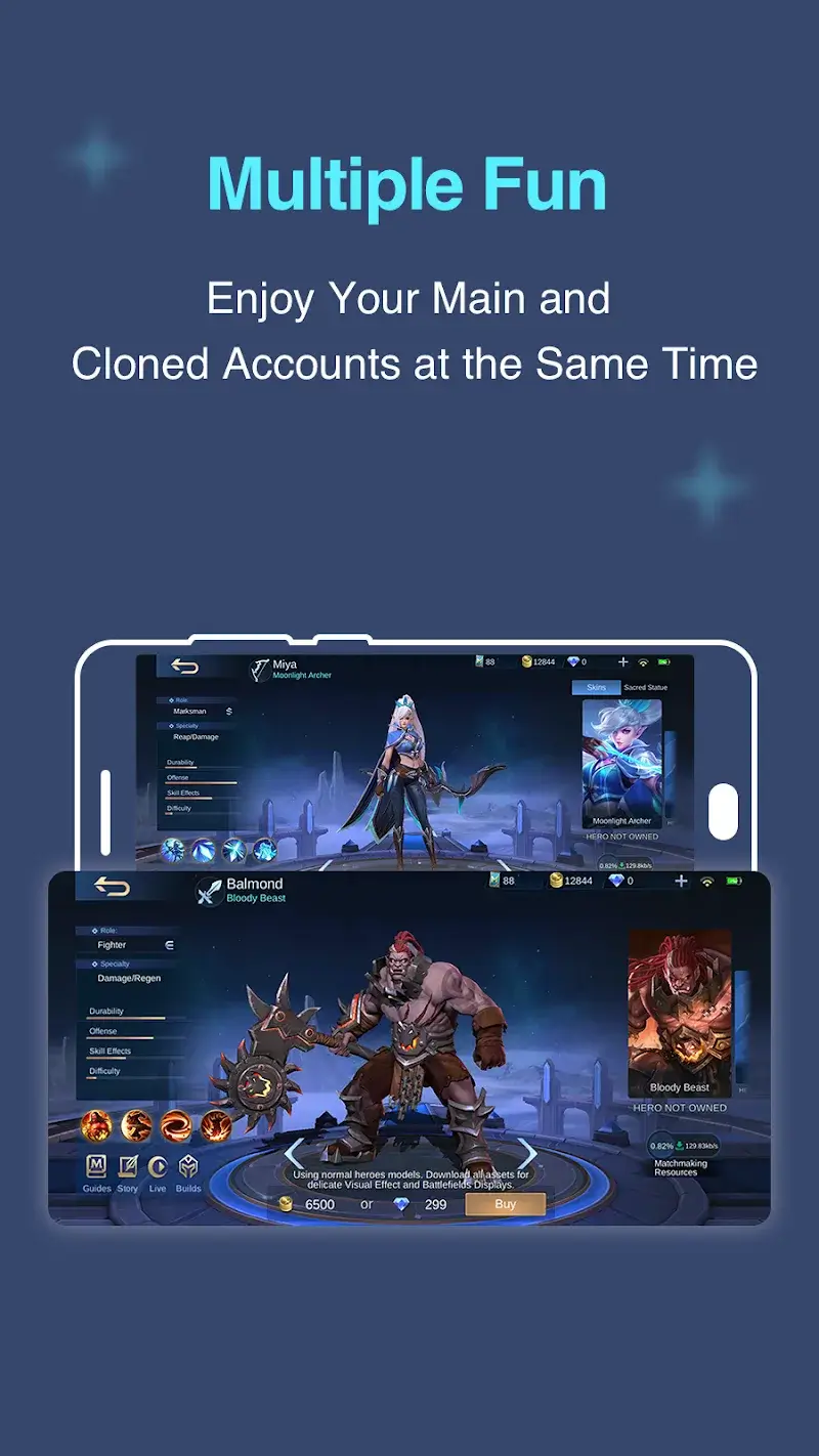 Multiple Accounts screenshot 4